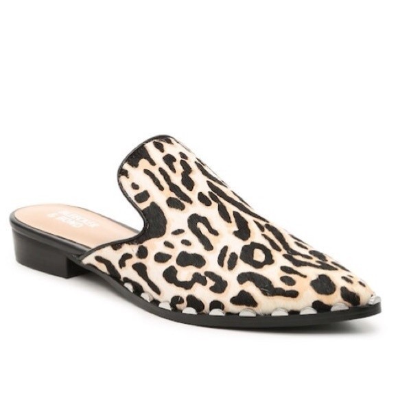 DSW Leopard Print Mules - Picture 1 of 11